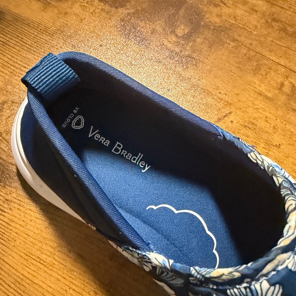 Vera Bradley Cloud Slip on Sneakers. - Picture 3 of 5